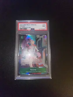 One Piece Perona Alternative Art Op09-034 Psa 9 - Image 2