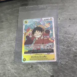 Luffy ERROR Card OP07-109 M PF One Piece 500 Years In The Future - Image 1