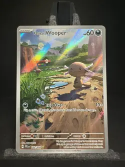 Paldean Wooper 102/094 IR English ME02 Phantasmal Flames Pokemon Card - Image 1
