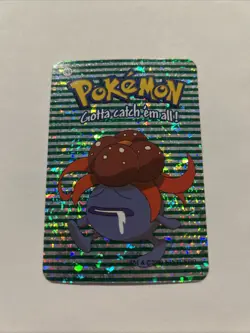 Gloom 044 Pokemon Vending Prism Holo Sticker Card - Image 1