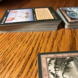 MTG: Vintage Ice Age 85 Card Black Lot - ‘95 Magic The Gathering - Ready To Play - Image 4