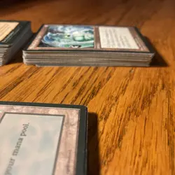 MTG: Vintage Ice Age 85 Card Black Lot - ‘95 Magic The Gathering - Ready To Play - Image 5