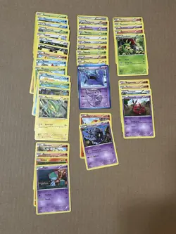 Pokemon Black & White Mixed Set Card Lot Of 40 - Image 1