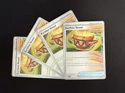Pokemon TCG Earthen Vessel 106/131 Playset Prismatic evolutions Cards X4 - Image 1