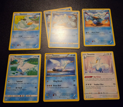 Ducklett (4x) & Swanna (3x) - Pokemon Cards mini-set - Image 1