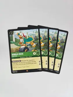 Donald Duck Lively Pirate 98/204 Playset 4 cards - Archazia's Island - Image 1