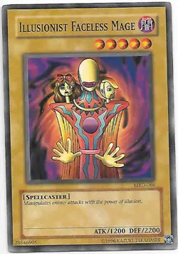 ILLUSIONIST FACELESS MAGE YU-GI-OH! MRD-068 UNLIMITED Card NM - Image 1