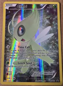 Pokemon TCG Celebi XY111 XY Promo Holo Basic Card English 2016 - Image 1