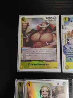 One Piece TCG Card Game Lot 16 Cards Total All Near Mint Or Better Condition - Image 3