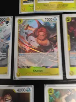 One Piece TCG Card Game Lot 16 Cards Total All Near Mint Or Better Condition - Image 5