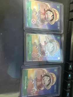 Monkey D. Luffy P-037 One Piece Promo Card TCG 1st Anniversary Stamped Foil - Image 3