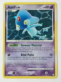 Pokemon Card Azelf 4/123 Mysterious Treasures Holo Excellent Condition - Image 1
