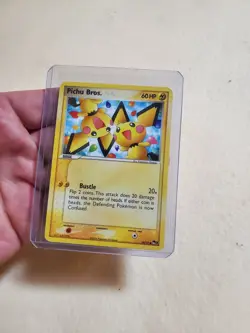 LP/MP Pichu Bros 16/17 POP Series 3 Pokemon Card Common - Image 1