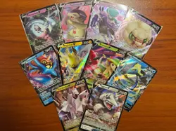 🔥10 Count “V Card” Lot - Pokemon SWSH Era - Holo Rare - All NM/Mint Pack Fresh - Image 1