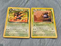 Pokemon - Lot Of 2 Pokemon TCG Cards Gloom & Dark Gloom - LP/MP - Image 1