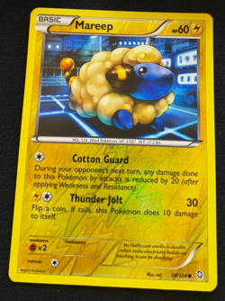 Pokemon Card Mareep Dragons Exalted Reverse Holo 38/124 LP - Image 1