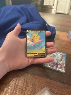 Pokemon Card - Celebrations Classic Collection 008/025 - SURFING PIKACHU (holo) - Image 1