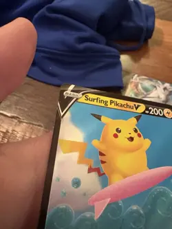 Pokemon Card - Celebrations Classic Collection 008/025 - SURFING PIKACHU (holo) - Image 2