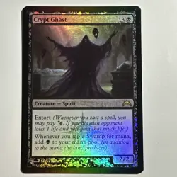 Crypt Ghast 61/249 FOIL Card Gatecrash Magic the Gathering MTG LP - Image 1
