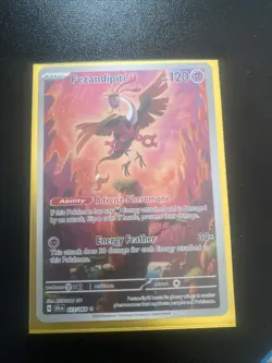 Pokemon TCG Fezandipiti 073/064 Shrouded Fable Holo Card Illustration Rare - Image 1