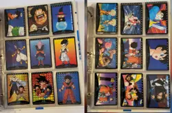 HUGE LOT x391 vintage 90's Bandai Dragon Ball Z cards unsorted some V. rare Kira - Image 2
