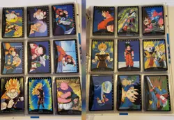 HUGE LOT x391 vintage 90's Bandai Dragon Ball Z cards unsorted some V. rare Kira - Image 4
