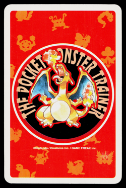 Ditto 10 of Diamonds 1996 Red Playing Cards Pokemon Japanese Lightly Played - Image 2