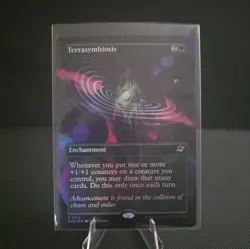 Magic The Gathering Terrasymbiosis (Borderless) Edge of Eternities Foil - Image 1