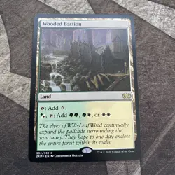 Wooded Bastion - Double Masters 2XM - MTG Magic the Gathering - NM - Image 1