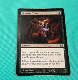 Demonic Tutor - Duel Deck - Divine V Demonic - MTG - Magic the Gathering - MP - Image 1