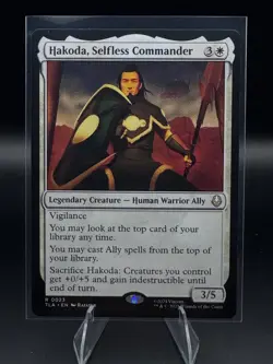 Hakoda, Selfless Commander #23 | Magic Avatar: The Last Airbender MTG - Image 1