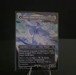 Magic The Gathering Venat, Heart of Hydaelyn (Borderless) Final Fantasy Regular - Image 1