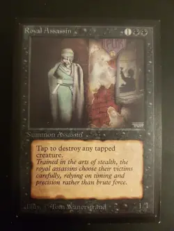 Royal Assassin, International Edition, IE Oldschool Magic Mtg Karten Sammlung - Image 1
