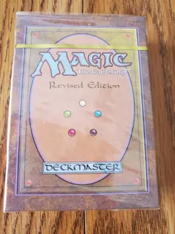 Magic The Gathering REVISED EDITION FACTORY SEALED Starter Deck NO RESERVE WOW - Image 1