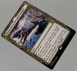 MTG Tarkir: Dragonstorm Maelstrom of the Spirit Dragon Land RARE REGULAR #0326 - Image 2