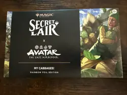 My Cabbages! - MTG Avatar: The Last Airbender - Rainbow Foil - New - Sealed - Image 1