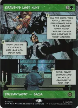 Kraven's Last Hunt (Borderless) R Marvel's Spider-Man 226 NM Foil MTG - Image 1