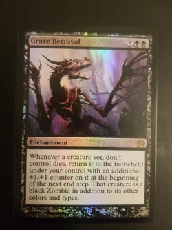 FOIL Grave Betrayal, Commander Magic Mtg Karten Sammlung - Image 1