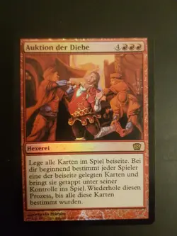 FOIL Auktion Der Diebe, Commander Magic Mtg Karten Sammlung - Image 1