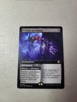 1x Promise of Aclazotz 52 - LCI - NM - MTG Magic The Gathering Free Shipping - Image 1