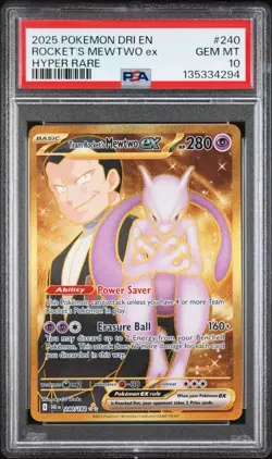 2025 POKEMON SVP EN-SV PREMIUM COLLECTION PROMO CYNTHIA'S GARCHOMP EX 204 PSA 10 - Image 1
