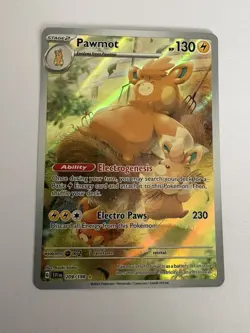Pawmot - 209/198 Illustration Rare SV01: Scarlet & Violet Base Set Pokemon TCG N - Image 1