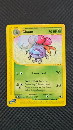 Pokemon - Expedition - Gloom non holo 78/165 - Image 1