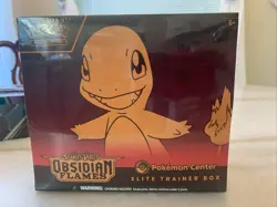 Obsidian Flames Pokemon Center ETB Elite Trainer Box Sealed Pokemon NEW - Image 1
