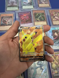 Pokemon Pikachu V (Full Art) 157/172 Ultra Rare SWSH09: Brilliant Stars LP - Image 3