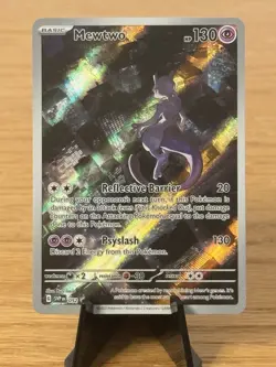 Pokemon Mewtwo Holo Black Star Promo #52 151 Ultra Premium Collection - Image 1