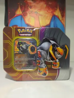 Pokemon TCG Paradox Destinies Iron Boulder EX Tin - Brand New (5 Packs) - Image 1