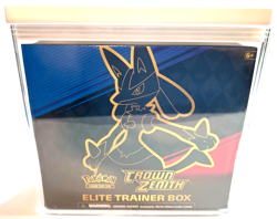 POKEMON ELITE TRAINER BOX CROWN ZENITH ETB - NEW - SEALED W/CASE AWESOME ! - Image 1