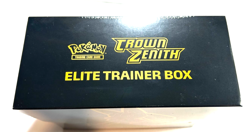 POKEMON ELITE TRAINER BOX CROWN ZENITH ETB - NEW - SEALED W/CASE AWESOME ! - Image 4