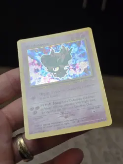 Pokemon Misdreavus Double Holo ERROR Neo Revelation 11/64 - Image 2